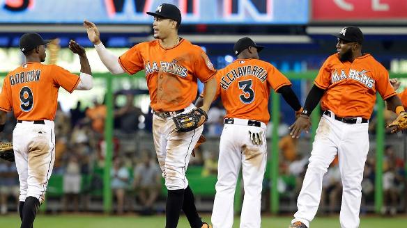 Marlins beat Nationals 6-2 to complete 3-game sweep