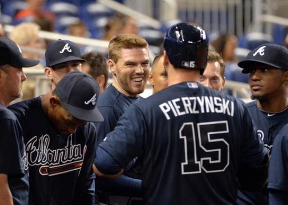 Braves complete 3-game sweep by beating Marlins 2-0