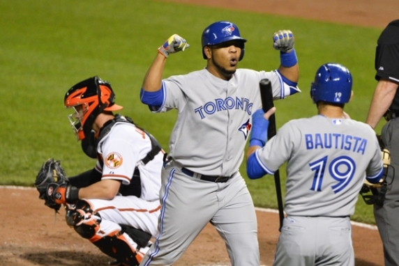 Encarnacion hits 2 HRs to carry Blue Jays past Orioles 10-2