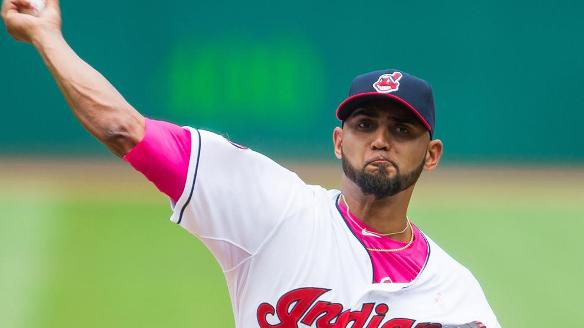 Salazar retires 21 in row after HR, Indians beat Twins 8-2
