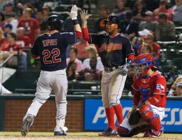 Kipnis' 2-run HR in 9th gives Indians 10-8 win over Rangers