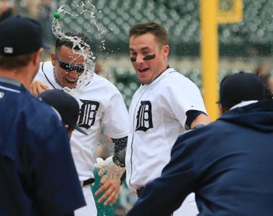 McCann hits leadoff HR in 11th, sends Tigers over Astros