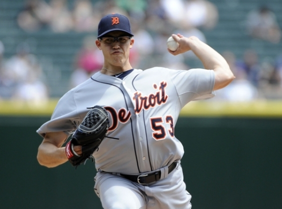Lobstein pitches Tigers past White Sox 4-1