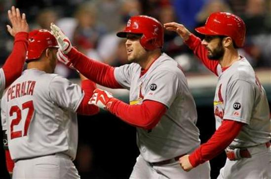 Lynn, Holliday lead Cardinals past Indians 8-3