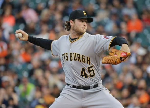 Cole strikes out season-best 9 as Pirates beat Giants