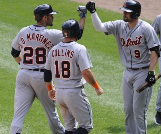 Homers by Cespedes, Martinez lead Tigers past White Sox 6-4