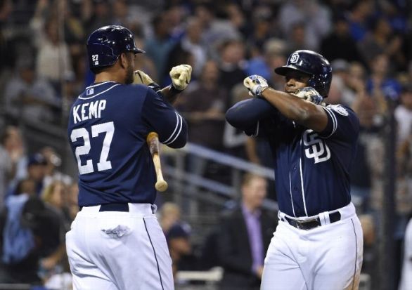 Upton homers to lift Padres to 2-1 win over Dodgers