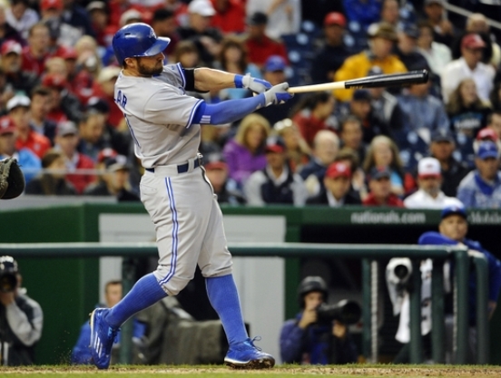 Pillar homers twice, Blue Jays earn DH split with Nationals