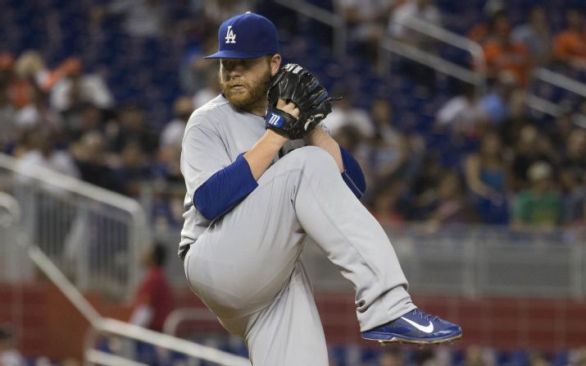Brett Anderson pitches Dodgers past slumping Marlins 7-1