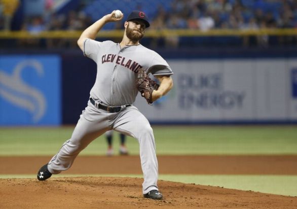 Cody Anderson loses perfect game in 7th, Indians beat Rays 7-1
