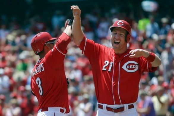 De Jesus homers again as Reds beat Phillies 5-2 for sweep