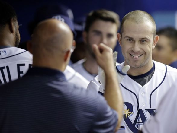 Longoria homers in return to lineup, Rays beat Angels 4-2