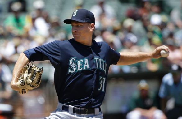 Montgomery solid into 6th, Mariners beat Athletics