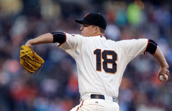Cain, Pence power Giants past Mets