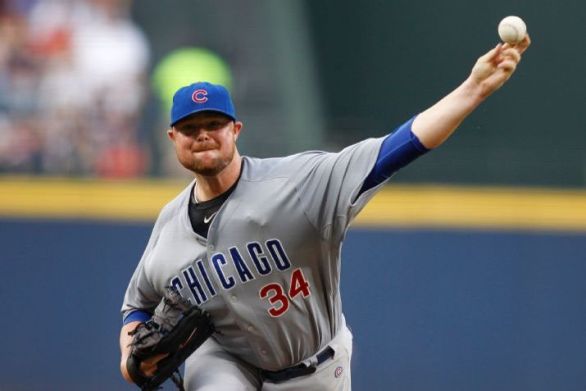 Lester flirts with no-hitter for a bit, Cubs beat Braves
