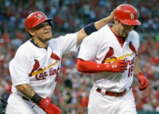 Grichuk, Cooney lead Cardinals over Braves 4-2