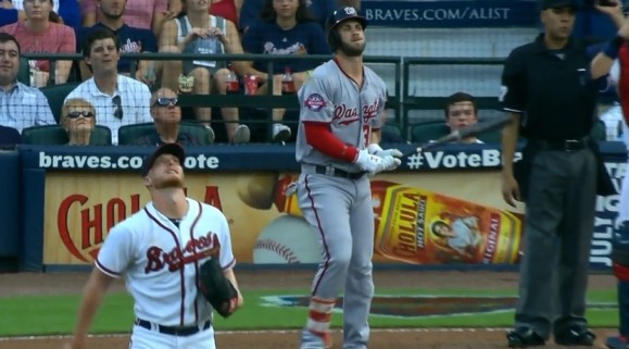 Braves announcers continue to hammer Bryce Harper