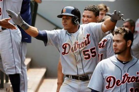 Marte hits 1st MLB homer, leads Tigers over Mariners