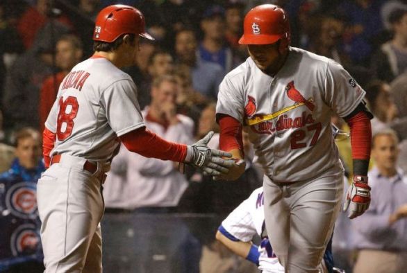 Peralta hits 2-out, 2-run HR in 9th, Cardinals jolt Cubs 6-5