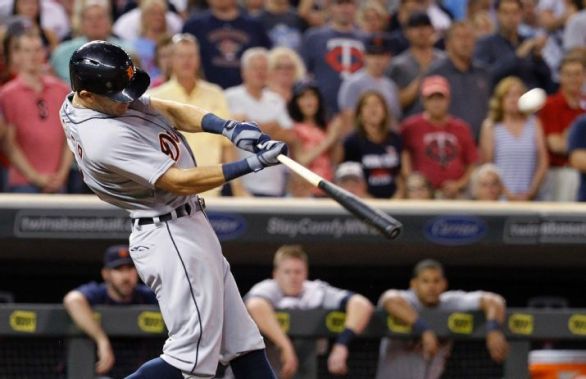 Kinsler homers, Price pitches Tigers to 4-2 win over Twins