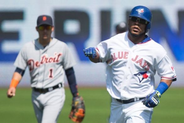 Encarnacion homers again, Blue Jays hit 4 to beat Tigers 9-2