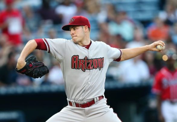 Corbin allows only 3 hits, D-backs hold off Braves 8-4