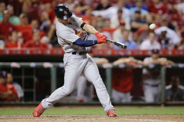 Grichuk's solo homer in 13th rallies Cardinals over Reds 4-3