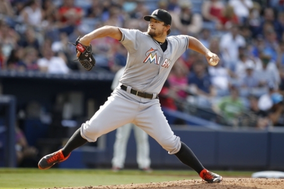 Marlins end 6-game losing streak with 4-1 win over Braves