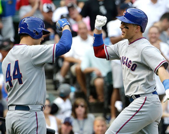 Coghlan hits 2 HRs, Rizzo goes deep, Cubs beat White Sox 6-5