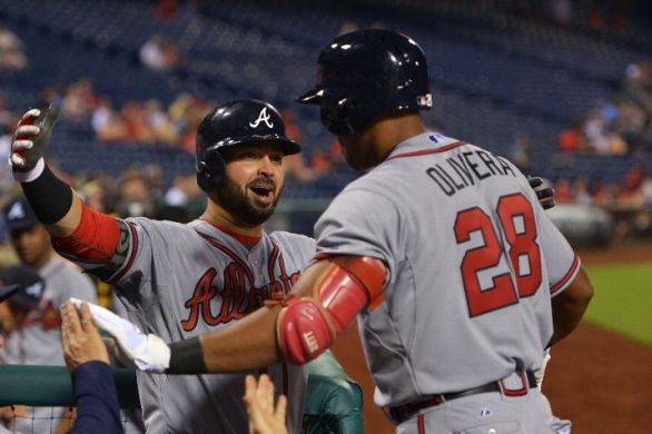 Braves end skid, worst since '88, in front of record-smallest Philly crowd