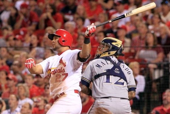 Peralta, Piscotty power Cardinals over Brewers 7-3
