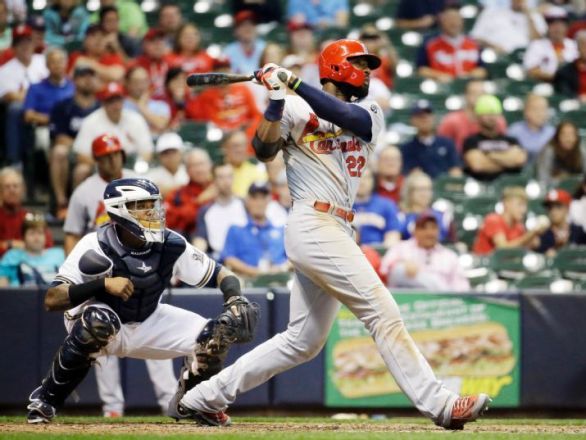 Heyward lifts Cardinals past Brewers 3-1 in 10 innings