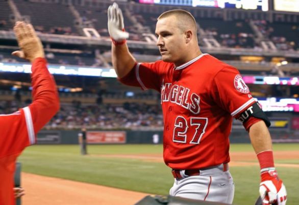 Trout shines with grand slam in Angels' 11-8 win over Twins