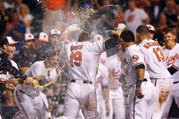 Davis' HR in 11th inning gives Orioles 7-6 win over Rays