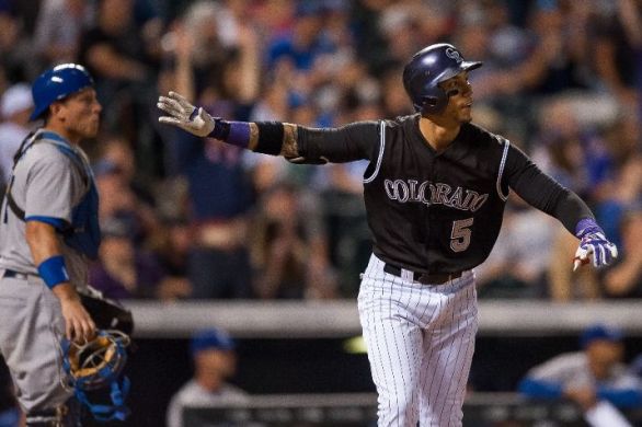 Carlos Gonzalez HR in 9th lifts Rockies over Dodgers 8-6