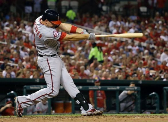 Zimmerman homers twice, doubles as Nationals beat Cardinals