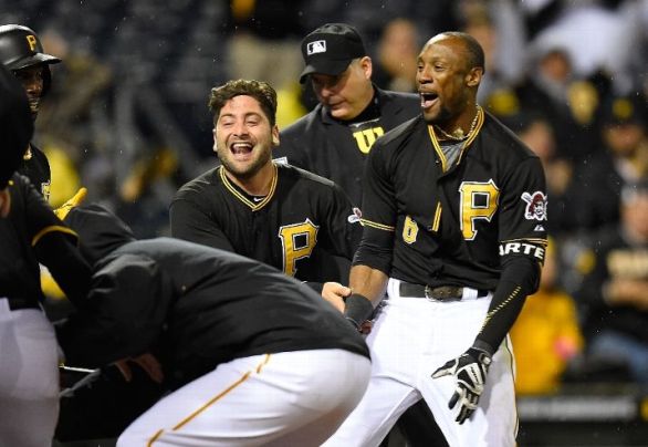 Marte's homer in 12th inning lifts Pirates over Reds 6-4