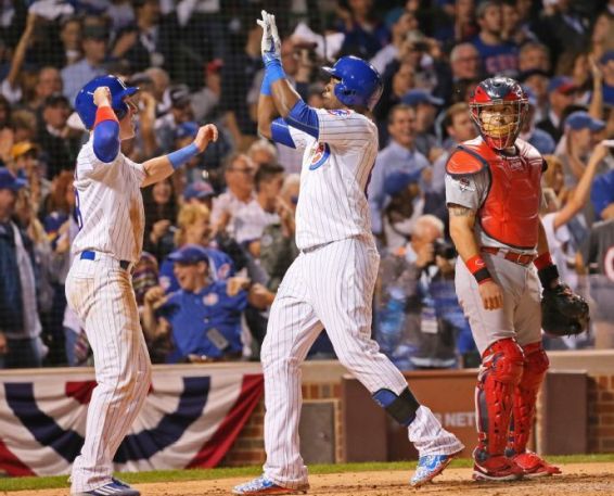 Six homers pick up Arrieta, give Cubs 2-1 NLDS lead over Cardinals