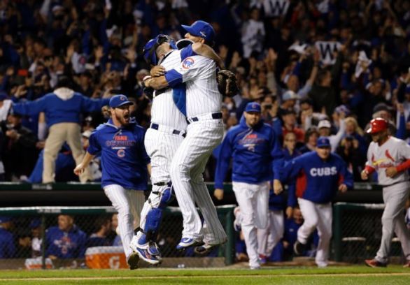 Cubs win NL Division Series, beat Cardinals 6-4 in Game 4