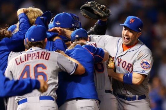 Murphy homers again, Mets sweep Cubs to reach World Series