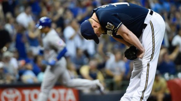 Brewers pitcher Will Smith suffers serious injury taking off his shoe