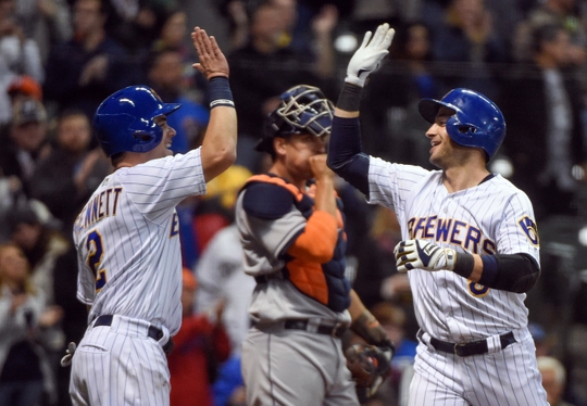 Astros' rally ends on Utley Rule call, Brewers win