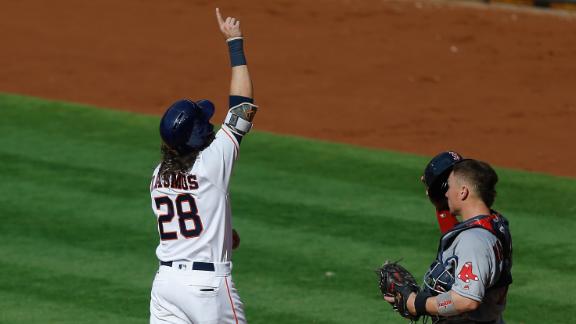 Grand slam, 5 RBIs by Rasmus helps Astros over Red Sox 8-3