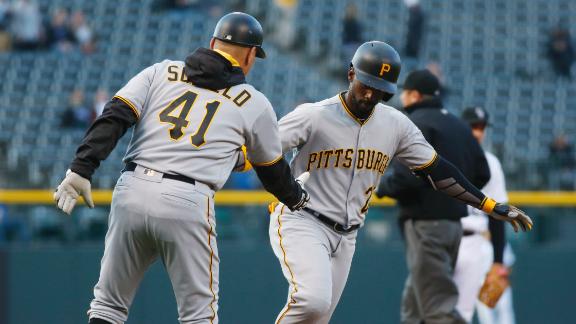 Andrew McCutchen launches 3 homers as Pirates rip Rockies