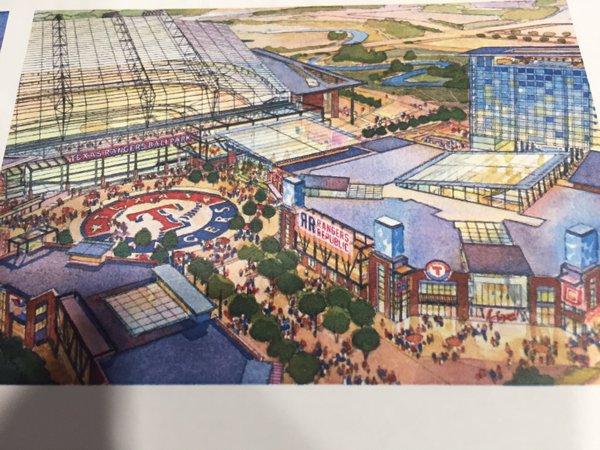 Rangers announce plans for new retractable roof ballpark by 2021