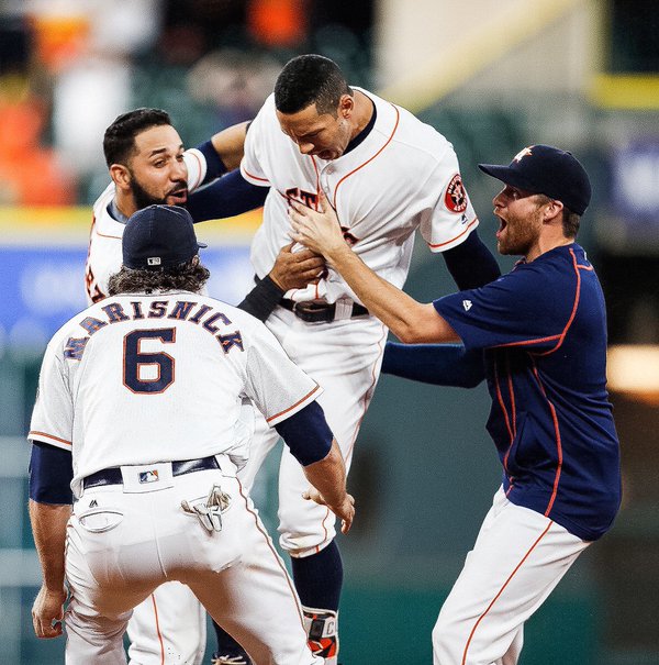Correa's RBI single in 13th lifts Astros over Orioles 3-2