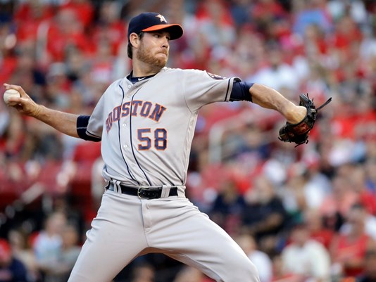 Fister leads way for Astros with arm, bat