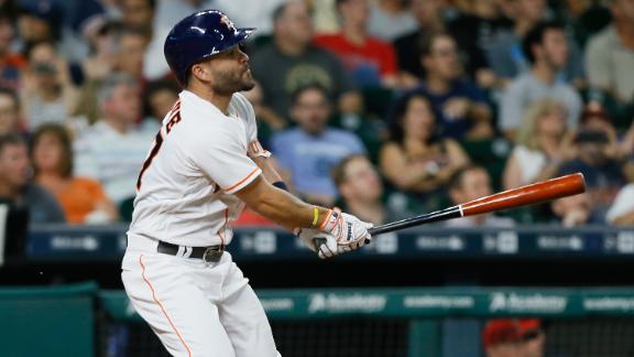 Fister throws 7 strong, Astros hit 3 homers in 10-7 win