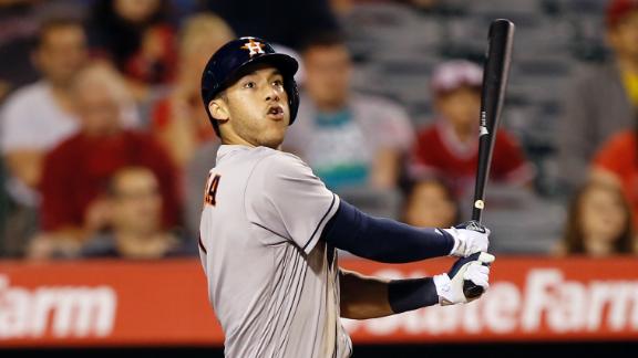 Correa breaks tie in 9th, Astros hold off Angels 4-2