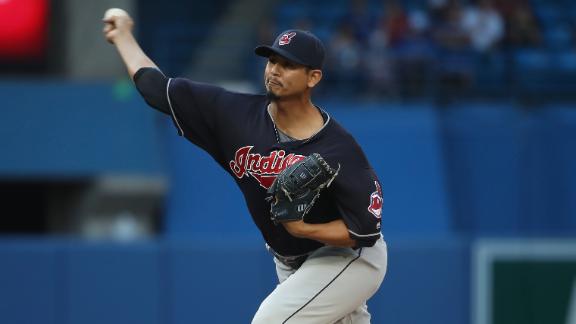 Indians win 13th straight behind Carlos Carrasco's 14 strikeouts